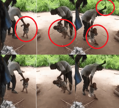 Police and Huma Rights Activists Hunt for man abusing baby (Viral Video) Help Police Effort In Rescuing A Child Being Abused In A Viral Video!